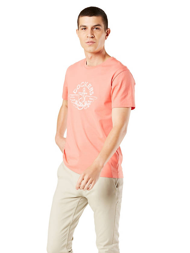 Docker's Sale: Men's Dockers Logo Tee Shirt $6, Women's Turtleneck $7.50, More + Free Shipping
