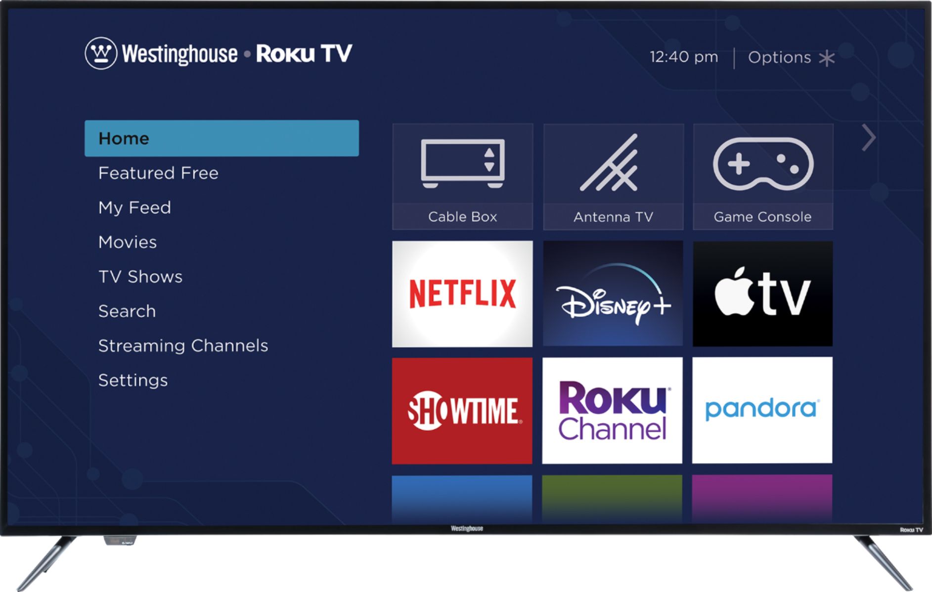 Westinghouse - 58" Class - LED - 2160p - Smart - 4K UHD TV with HDR - Roku TV $279.99