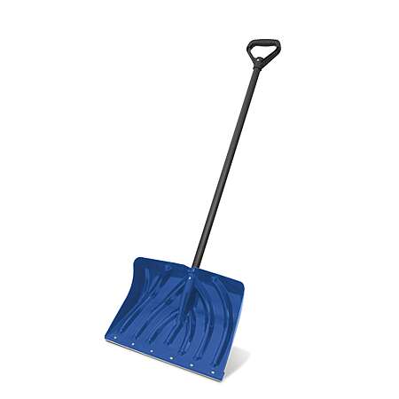 Suncast 18-in Plastic Blade Shovel/Pusher Snow Shovel with 1-in Steel core Handle one_size | SC135010