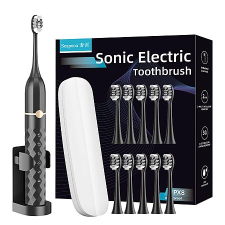 Electric Toothbrush Set for $9.99!