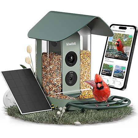 Kiwibit Beako™ Smart Bird Feeder for $169.99