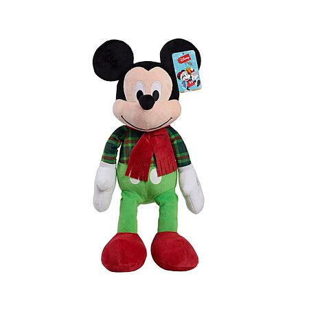 Disney Holiday Classics Mickey Mouse or Minnie 19-inch Large Plushie