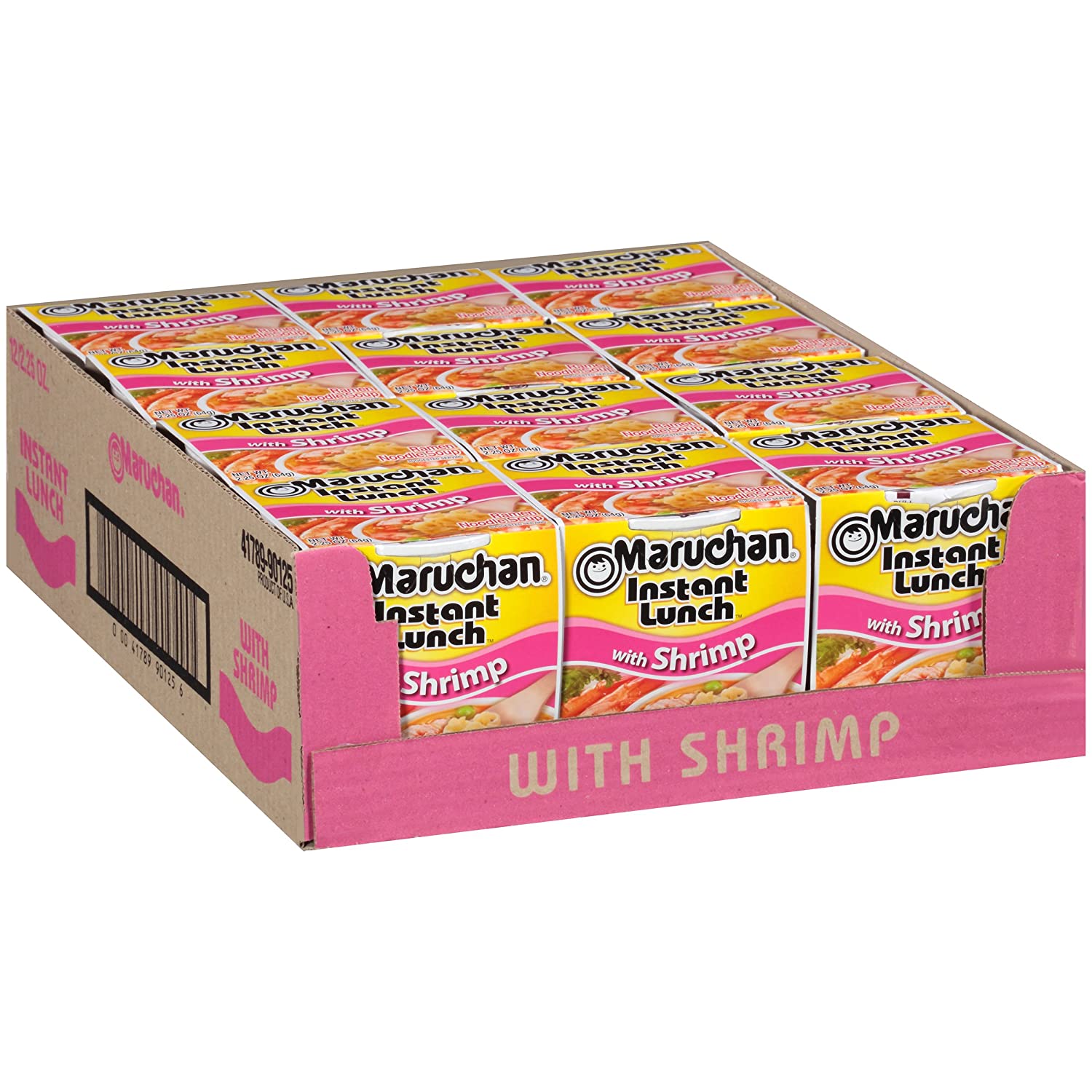 Maruchan Instant Lunch Shrimp Flavor, Pack of 12 $3.15 @Amazon