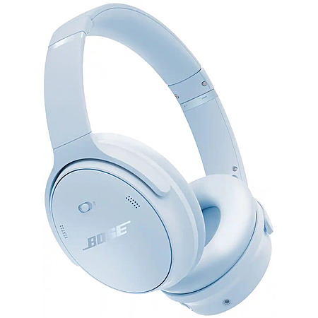Bose - QuietComfort Wireless Noise Cancelling Over-the-Ear Bluetooth Headphones - Ice Blue - Open Box - Excellent