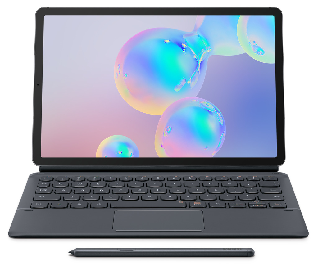 SAMSUNG Tab S6 10.5" Bookcover Keyboard Gray $120