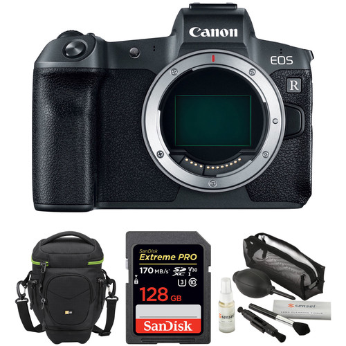 Canon EOS R Mirrorless Digital Camera Body with Accessories Kit $1599