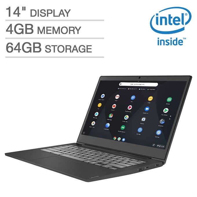 Costco: Lenovo 14" Chromebook (non-touch) - Intel Celeron - 1080p - 4GB RAM, 64GB eMMC, 3.08lbs (till 2/24) $170