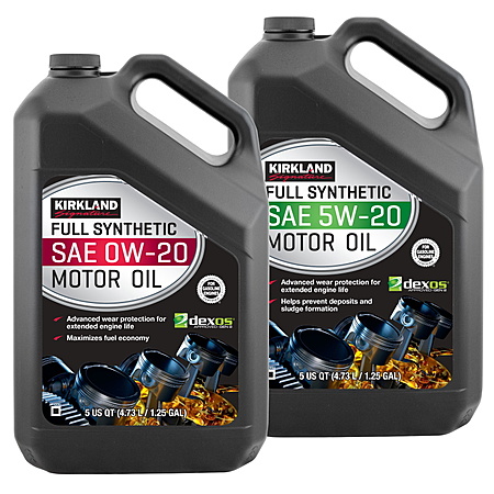 Costco Members: 4-Pk 5-Qt Kirkland Signature Full Synthetic Motor Oil (various) $53.99