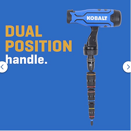 Kobalt Blue 13 -Piece Ratcheting Multi-Bit Replaced | 56669