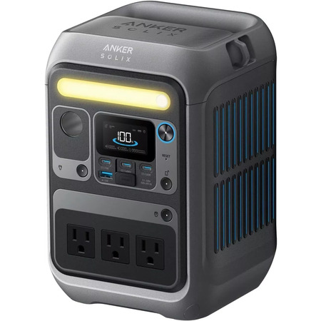 Certified Refurbished: Anker SOLIX C300 Power Station 288Wh 300W Solar Generator $136 & More + Free Shipping