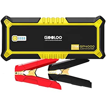 Gooloo 4000A portable jump starter $149.99