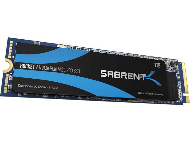 Sabrent 1TB Rocket NVMe PCIe M.2 2280 Internal SSD [$149.99 - $21 w/ promo] only @ Newegg $128.99