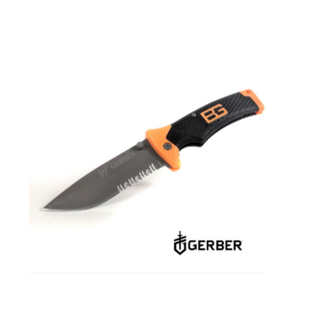 Gerber Bear Grylls Folding Sheath Knife, Serrated Edge $8.99 + Free Shipping.