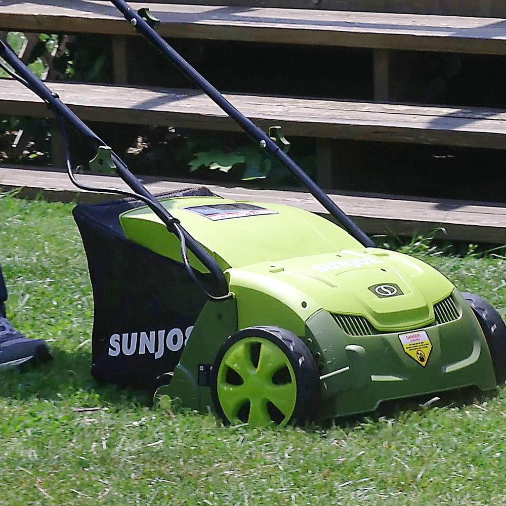 Sun Joe AJ801E Electric Scarifier Plus Lawn Dethatcher $89.99
