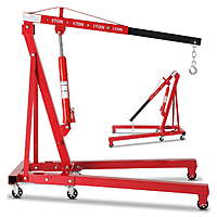 2-Ton Ktaxon Engine Motor Hoist Max 4400lbs (Red) $211.19 + Free Shipping
