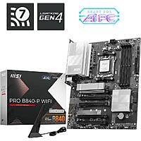 MSI PRO B840-P WIFI AM5 AMD B840 ATX Motherboard $120