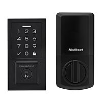 [Prime] Kwikset SmartCode 270 Keyless Electronic Contemporary Touchpad Deadbolt (Matte Black) $87.20 + Free Shipping