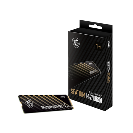 MSI Spatium PCIe 4.0 NVMe Internal SSDs: 1TB M470 Pro $55, 2TB M470 Pro $115, 2TB M482 $120 + Free Shipping