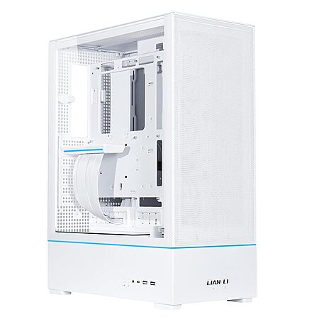Lian Li SUP 01-45L Tempered Glass ATX Mid-Tower Computer Case (White) $80 + Free Shipping