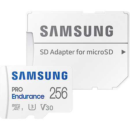 256GB Samsung PRO Endurance UHS-I microSDXC Memory Card w/ SD Adapter $19.99 + Free Shipping