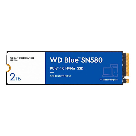 2TB WD Blue SN580 NVMe SSD for $99.99!