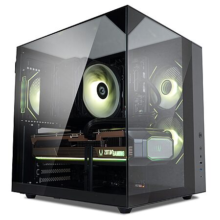 Zalman ZQBE ATX Mid Tower PC Case w/ Full-View Panoramic Tempered Glass Panels $60 + Free Shipping