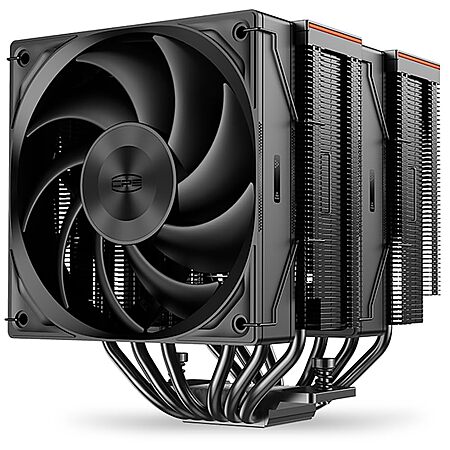 PCCOOLER CPS RZ620 265W TDP Dual Tower 6 Heat Pipe CPU Air Cooler (Black) $27.28 + Free Shipping w/ Prime or on $35+