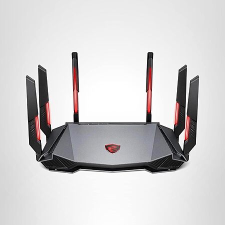 MSI Radix AXE6600 WiFi 6E Tri-Band Gaming Router w/ AI QoS & 1.8GHz Quad-Core Processor $94.99 + Free Shipping