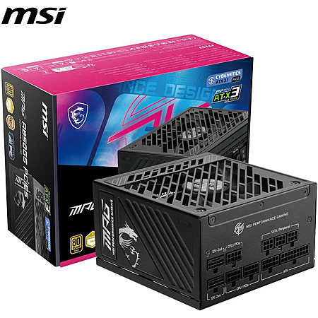 850W MSI MPG A850GS PCIe 5 Fully Modular 80+ Gold ATX 3.1 Power Supply $79 + Free Shipping