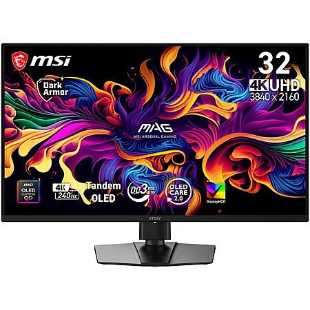 32" MSI MAG 321UP QD-OLED X24 UHD 240Hz 4th Gen OLED Gaming Monitor $781.09 + Free Shipping
