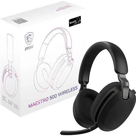 MSI Maestro 500 Wireless Gaming Headset w/ Active Noise Cancellation (Black) $49.99 or less + Free Shipping