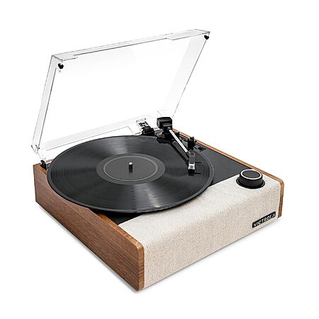 [Prime] Victrola Eastwood II Bluetooth Record Player w/ Built-In Speakers (Oak) $99.99 + Free Shipping