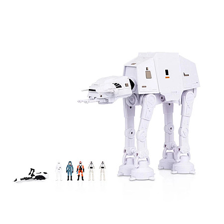 9-Piece Star Wars Micro Galaxy Squadron AT-AT Walker & Figures Playset w/ Lights & Sounds $33.11 + Free Shipping