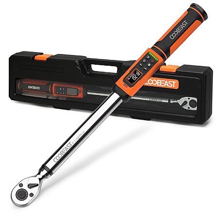 [Prime] Coobeast 1/2" Drive Digital Torque Wrench (3.76-250.8 Ft-Lbs) $78.39 + Free Shipping