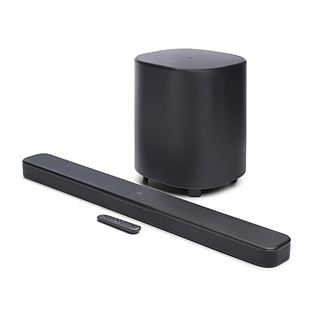 JBL 500MK2 5.1-Channel Dolby Atmos MultiBeam 3.0 Soundbar System with 10-inch Wireless Subwoofer