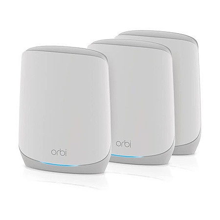 (Certified Refurbished) Netgear Orbi RBK763 AX5400 Tri-Band Mesh Wi-Fi System (1 Router + 2 Satellites) $161