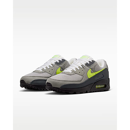 Nike Men's Air Max 90 Shoes (Black/Anthracite/Light Charcoal/Neon Yellow)