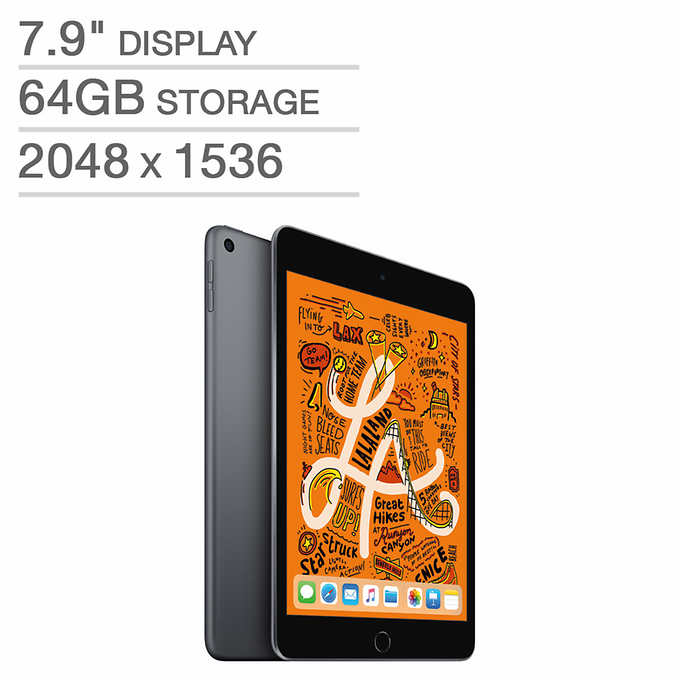 Apple iPad mini - A12 Chip - Latest Models - 64GB ($349.99) - 256GB ($489.99)