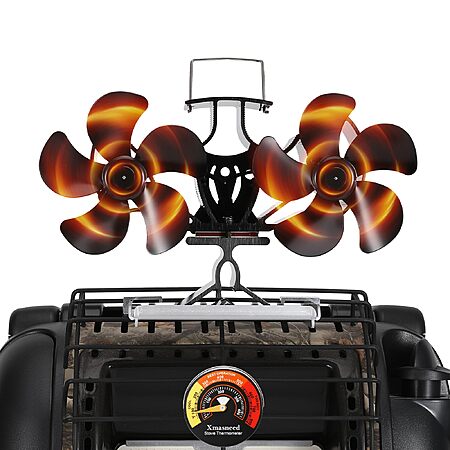 Heat powered Buddy Heater fan with bracket for Compatible Heaters. $5.19 Free S&H W/Prime