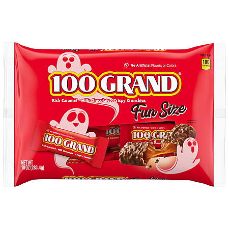 $2.24 100 Grand Fun Size Candy Bars Crispy Crunchies and Milk Chocolate ...