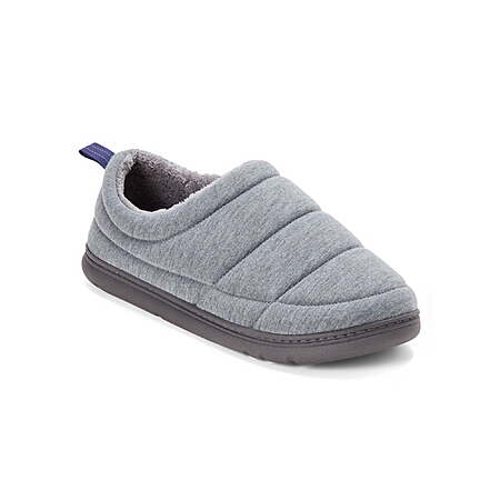 $9.99 Dearfoams Cozy Comfort Men's Jersey Closeback Slippers