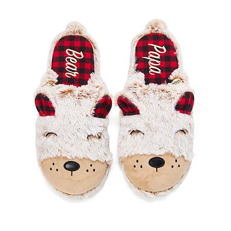 $4.58 Dearfoams Papa Bear Comfort Slippers (size 9-10 only)