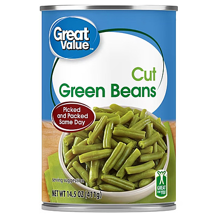 14.25 oz Canned Cut Green Beans