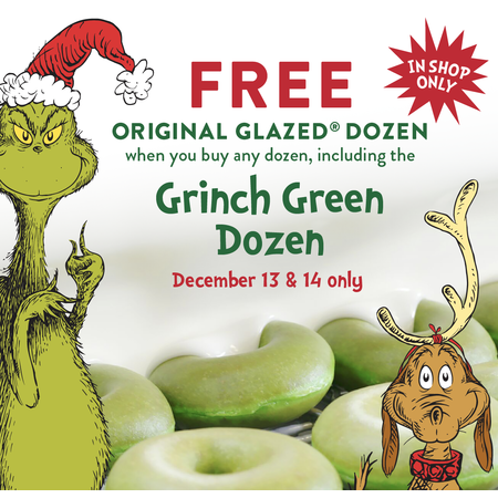 Krispy Kreme: Buy One, Get One Free Original Dozen Doughnuts (Including