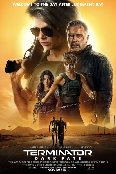 Select AMC Stubs Members: Earn Double Points for seeing Terminator: Dark Fate on 11/3. YMMV