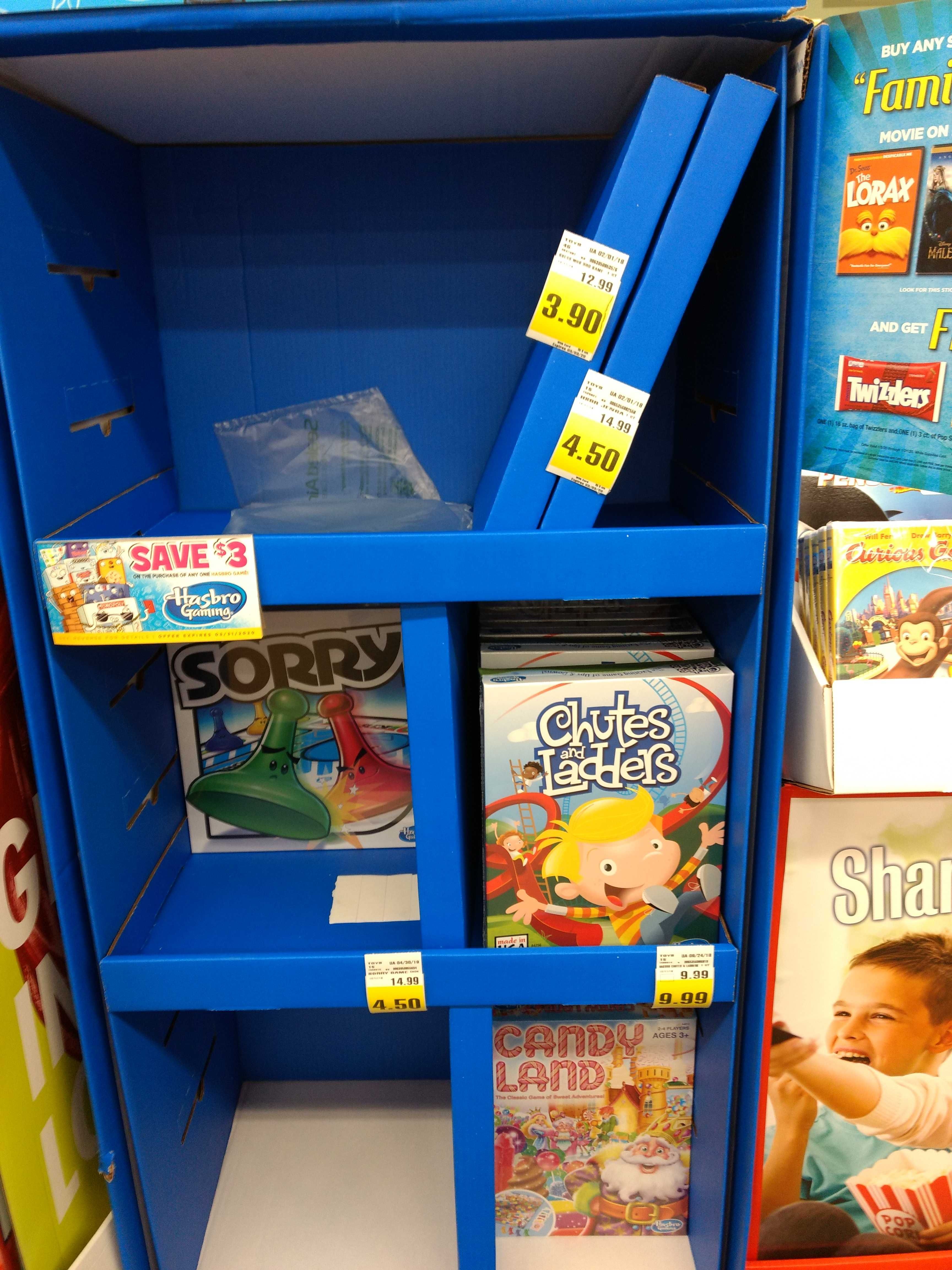 Kroger Stores: Hasbro Games: Clue, Sorry, Connect 4, Jenga $1.50, Guess Who $0.90 (After $3 Off Manufacturer Coupon). YMMV