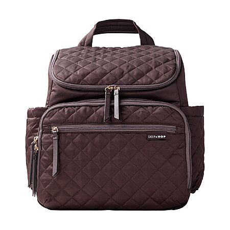 Skip Hop Forma Diaper Bag Backpack w/ Changing Pad & Stroller Attachment (Chocolate) $41.48 + Free Shipping w/ Prime or on $35+