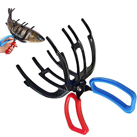 3 Claw Fish Gripper, Metal Fishing Pliers Gripper, Multifuctional Fish Grippers for Fishing, Fish Grabber Tool for Most Freshwater Fish and Crab $4.49 @ Amazon