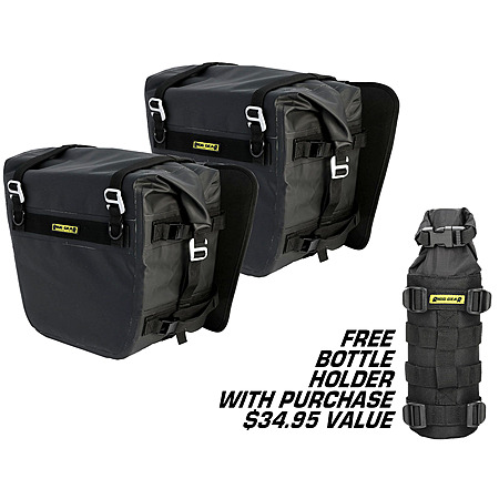 Nelson Rigg Sierra Dry Roll Top Waterproof Motorcycle Saddlebags ...