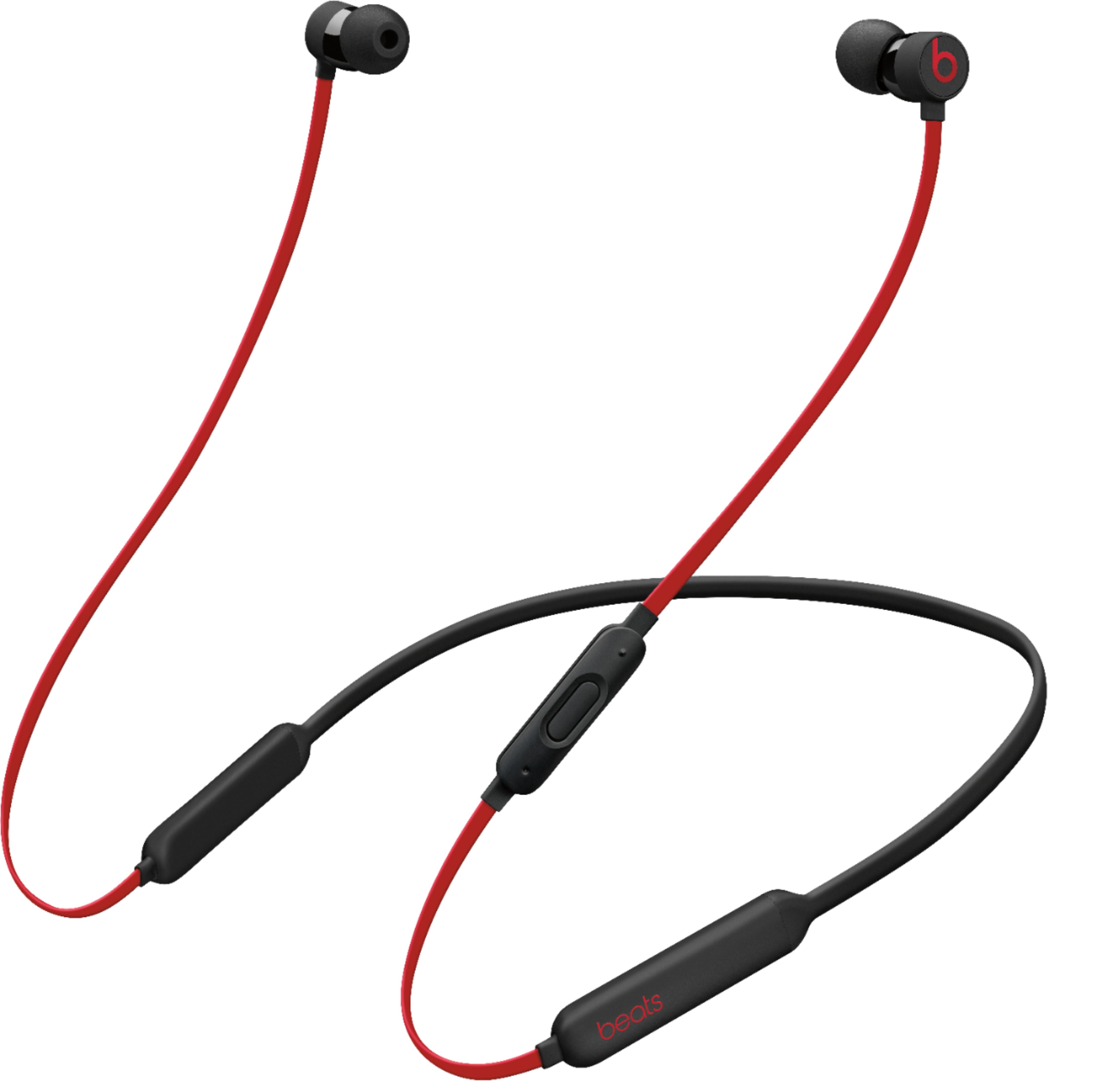 Beats by Dr. Dre - BeatsX Wireless In-Ear Headphones - Defiant Black-Red (YMMV) $65